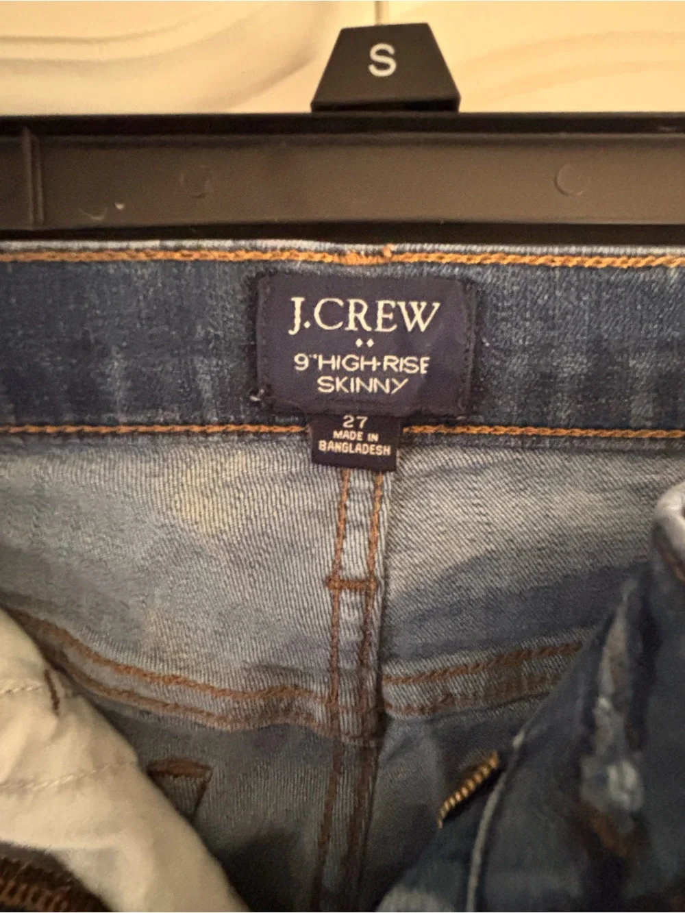 J. Crew Skinny Jeans in Medium Blue Wash